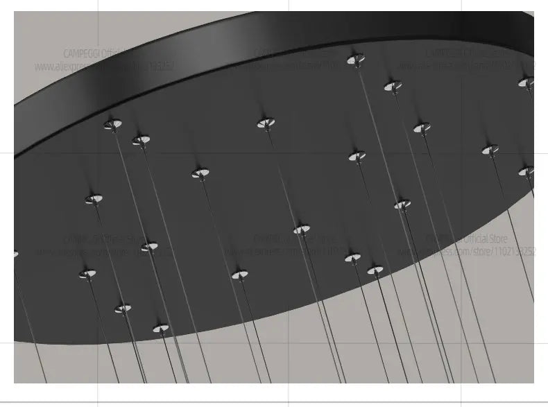 Modern Chandelier Luster Lights For Stair Hall Dining Living Room Duplex Building Indoor Lighting Fixture Staircase Chandelier