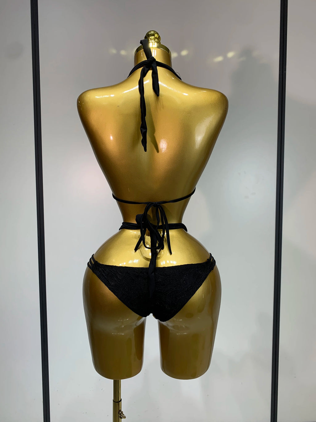 Newest Crystal Bikini Swimwear Fashion Bar Bikini Blingbling Swimwear Bikini Popular Bathingsuit Bikini Nightclub Stage Outfit