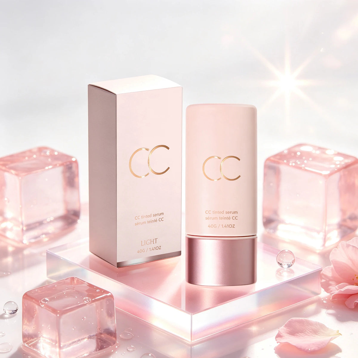 CC Cream Foundation Waterproof Concealer Moisturizing Lasting Brighten Even Skin Tone Korea Original Makeup Lightweight CC Cream