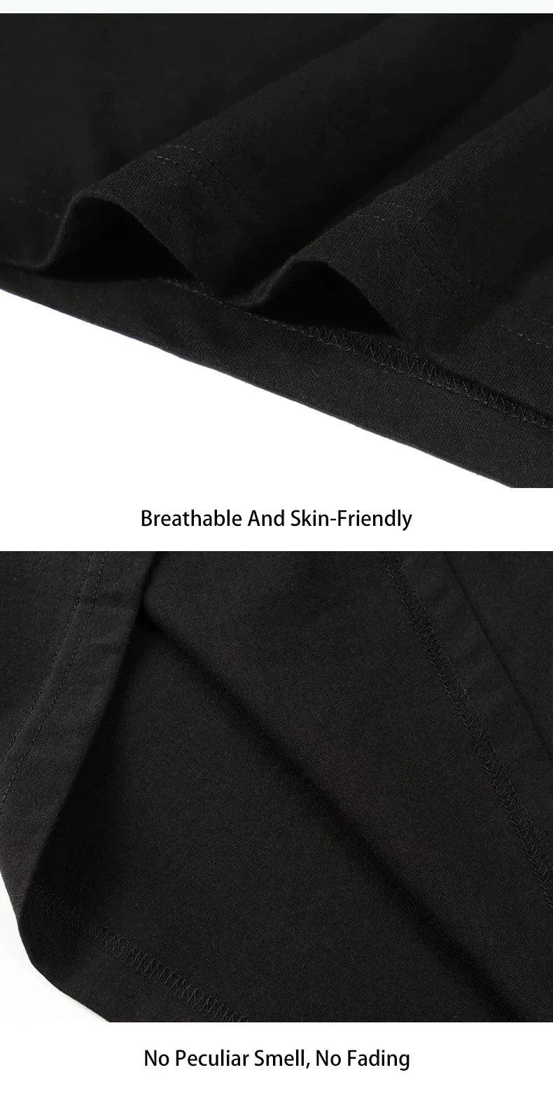 Summer Women's Retro Black Short-sleeved T-shirt Women's Pure Cotton Inner Fashion Bottoming Shirt Solid Color T-shirt Top