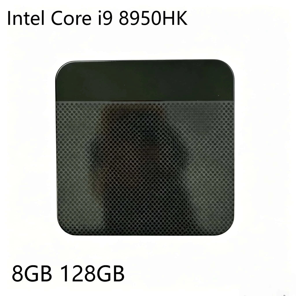 Intel Core i9 8950HK Portable Mini PC Triple 4K Display 16GB DDR4 WiFi6 BT5.2 Silent Cooling Home Office Desktop Pro Fast