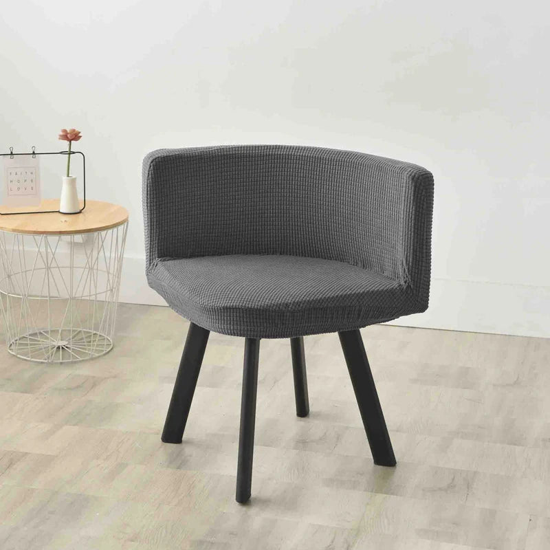 Stretch Triangle Chair Cover All-inclusive Protector Low Back Dining Chair Home Hotel Leisure Party Polar Fleece Chair Cover