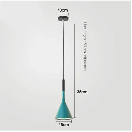 Modern Led Pendant Lights Multicolor E27 for Kitchen Fixtures Indoor Bedroom Dining Room Hanging Lamp Lampshade Home Chandeliers