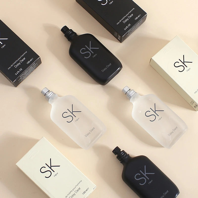 SK Time Travel Couple Perfume, Unisex Long Lasting Fragrance Affordable Eau De Toilette Cologne Unique Woody Floral Notes Scent
