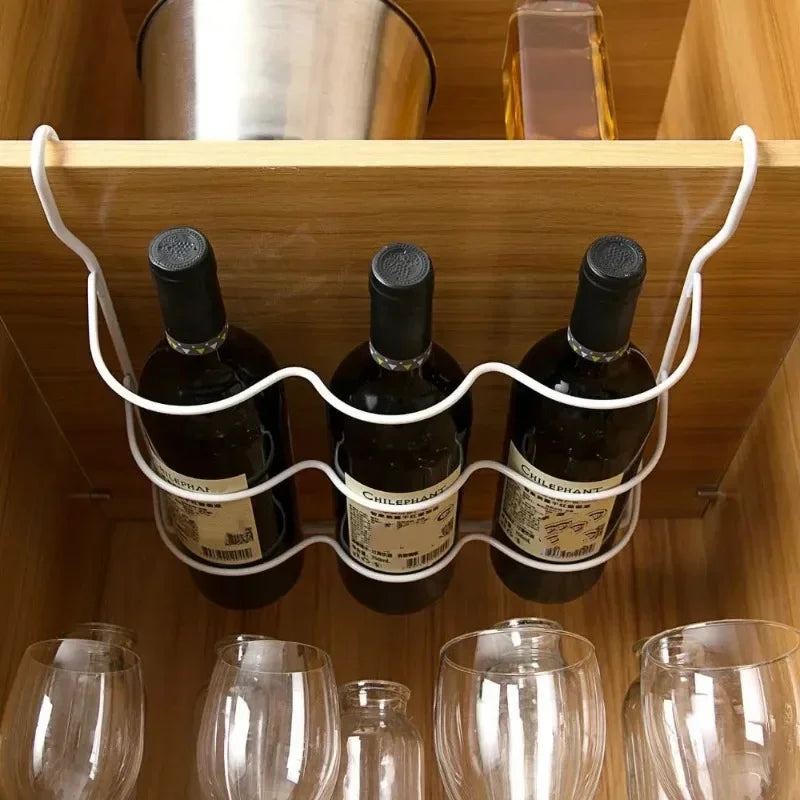 Kitchen Storage Tools Refrigerator Organizer Rack Inside Shelf Beer Wine Bottle Holder Rack Kitchen Storage Shelves Accessories