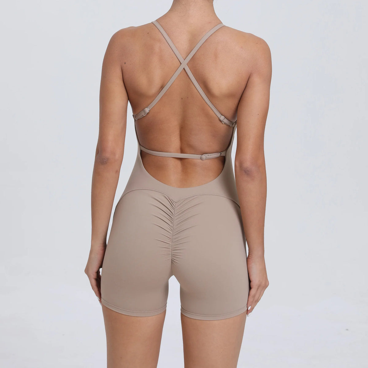 Cloud Rise Yoga SEXY Sports Jumpsuit Women Gym Fitness Playsuit Training Rompers Female Workout Bodysuits Lady Backless Overalls
