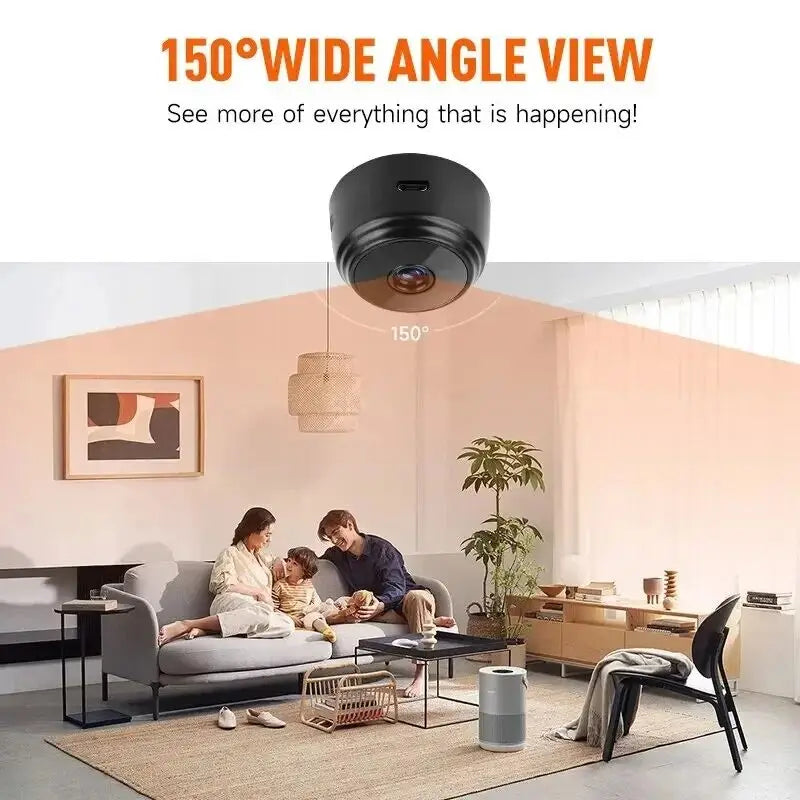 1080P HD Mini Camera Wifi Wireless Security Monitor For Home Night Version Protection Remote Intelligent Camcorder 2026 NEW