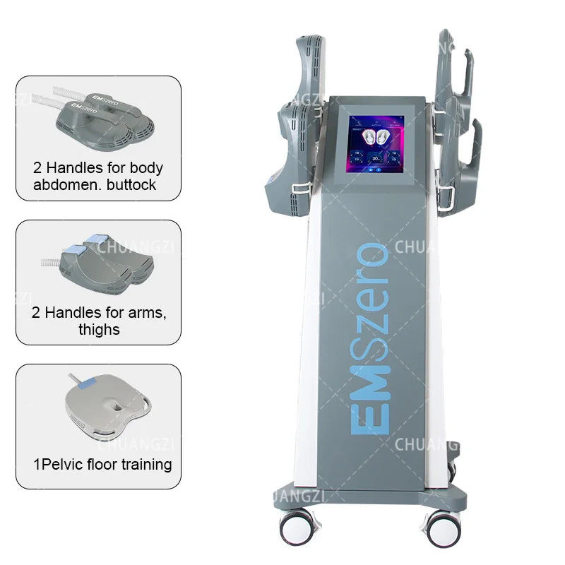 EMSZERO PRO 6500W NEO EMSzero15T EMS+EMT/RF Slimming Machine Nova Body Sculpting EMS Pelvic Muscle Stimulator Salon