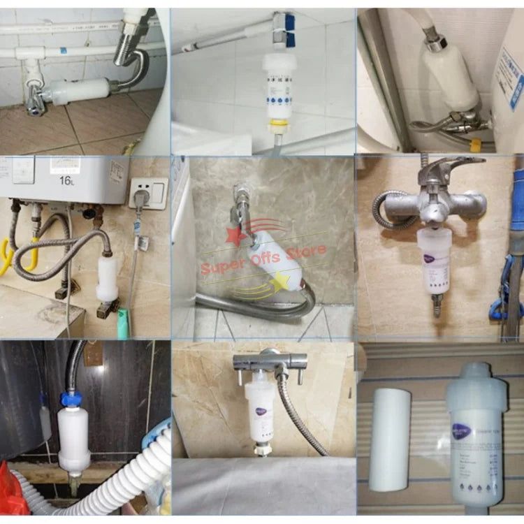 5'' Pre-filter Household Purifier Water Filter for Washing Machine Toilet Shower Water Heater Replaceable PP Cotton Cartridge