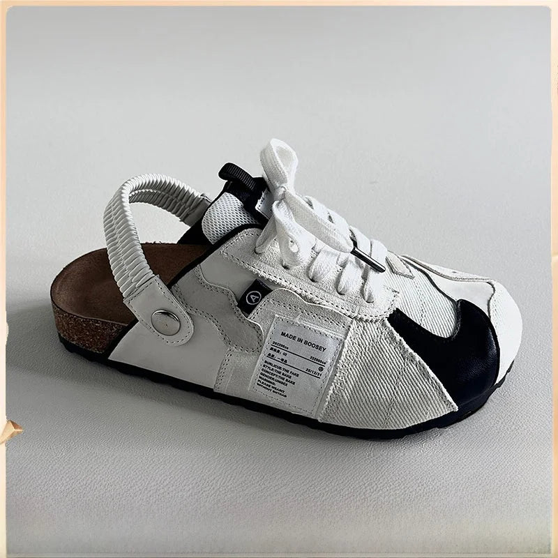 Women's Flat Bot  Sandals Summer Outdoor Wear 2025 New Ballet Sle Thi Heel Versatile Slip-On Slippers