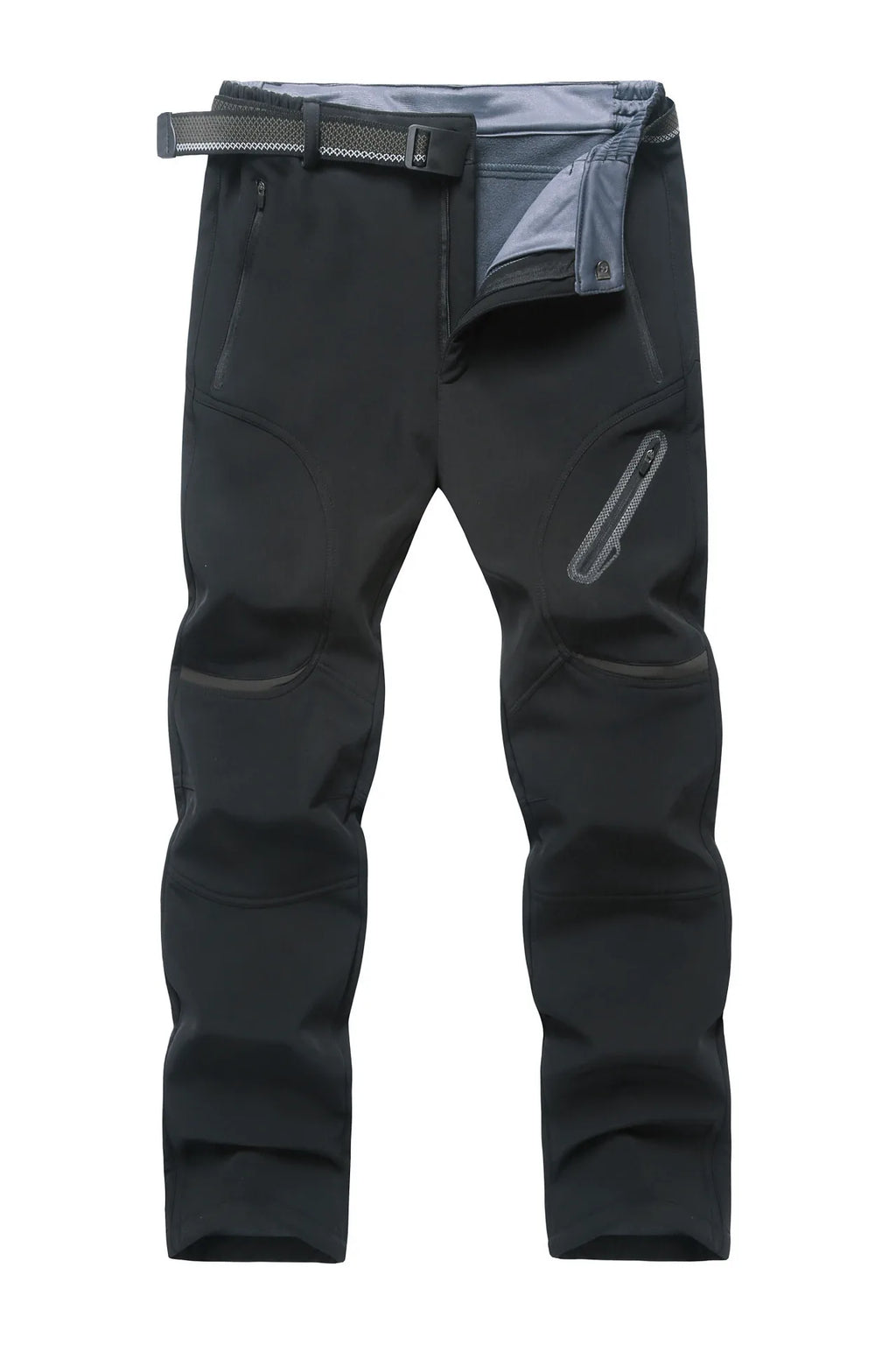 2026 Big Size Waterproof Pants Men Soft Shell Fleece Warm Trousers Male Outdoor Plus Large 9XL 4XL 8XL Work Winter Autumn Black