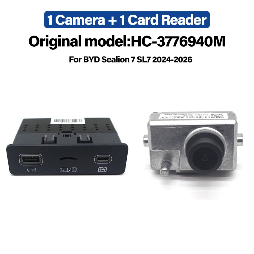 HD Dash Cam For BYD HC-3776940M Car Dvr Recorder Camera For BYD Sealion 7 SL7 2024-2026 (Not Available in EU and UK)