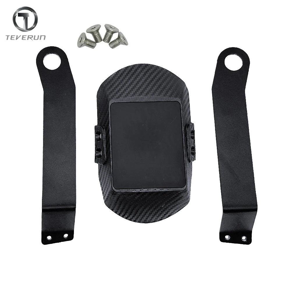 Original Teverun Fighter Mini Carbon Fiber Front Fender for Teverun Fighter Mini Pro Extended Rear Mudguard for Fighter Mini