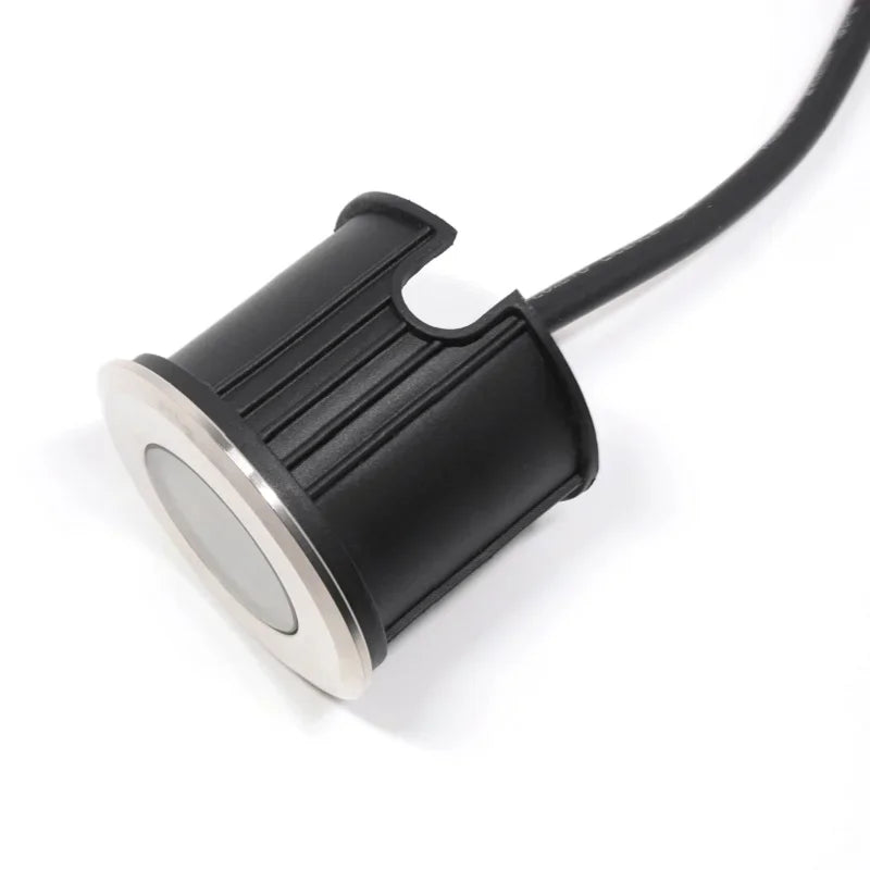 QITU LED Outdoor Garden Lights Waterproof Ground Spot 12V 24V RGB Recessed Exterior Floor Terrace Deck Driveway Lawn Lamp IP68