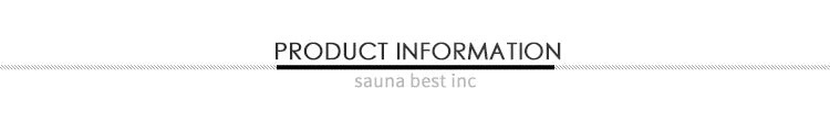 New Luxury High End Black Square Outdoor Sauna Backyard Wellness Sauna Cabin with 6000W Heater Customized
