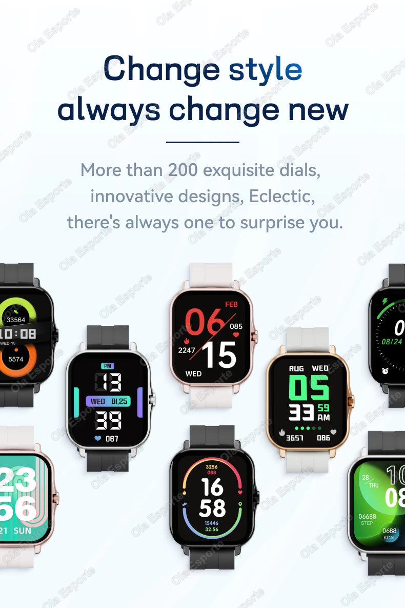 2026 New Multifunctional Smart Watch Men&Women Bluetooth Connected Phone Music Fitness Sports Bracelet Sleep Monitor Watch HT30