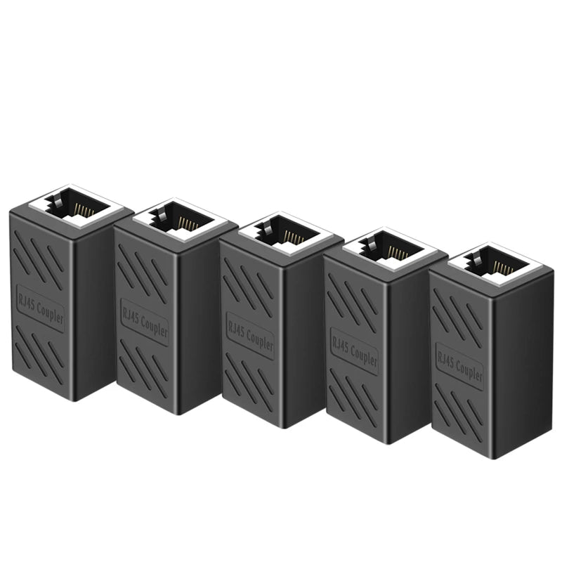 RJ45 CAT5 CAT6 CAT6a Coupler Extender Connector Ethernet Cable Extender Ethernet Coupler Female to Female