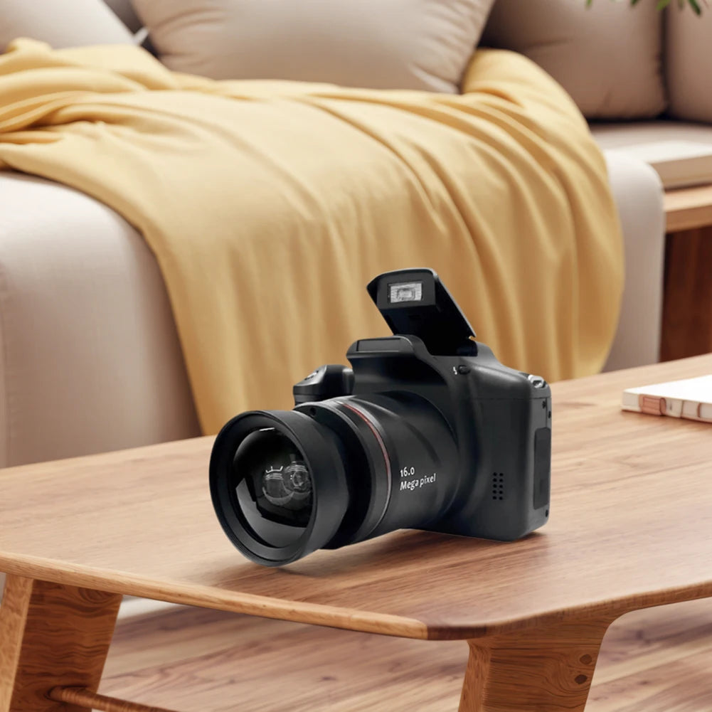 16MP Digital Camera with 2.4 Inch LCD Screen Vlogging Camera 16X Digital Zoom Video Camera for Photography and Video