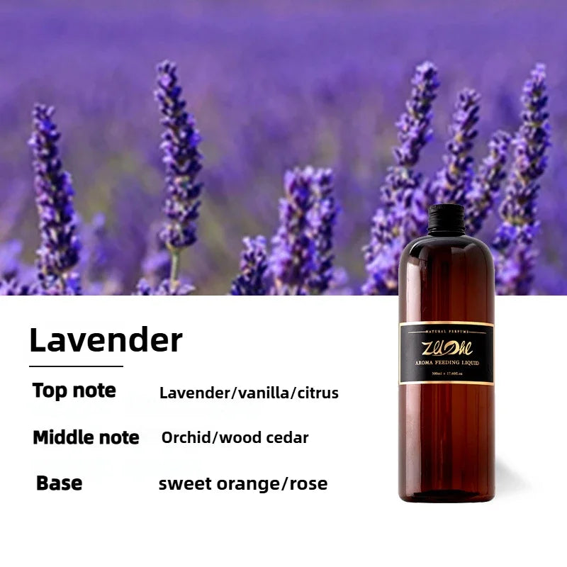 Refill Liquid For Aromatherapy Diffuser Fireless Aroma Essential Oil Long Lasting Car Home Bedroom Hotel Fragrance Scent Refill