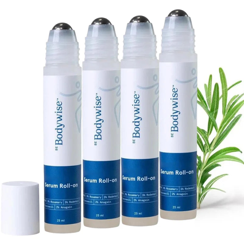 25ml Natural 3% Rosemary Extract For Thicker Hair Roller Hair Serum Lightweight Roll On Hair Thickening Treatment Hair Care
