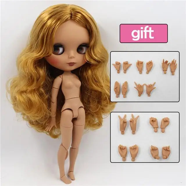 ICY DBS Blyth Doll 1/6 BJD Toy Joint Body Special Offer Lower Price DIY Girls Gift 30cm Anime Doll Random Eyes Colors
