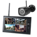 Wireless Surveillance  2.4G  4CH  Security CCTV 720P Camera System Baby Monitor with Infrared Night Vision Present 8G TF Cards