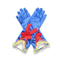 Children's Snow White gloves headband performance cosplay makeup ball party dress up printed gloves