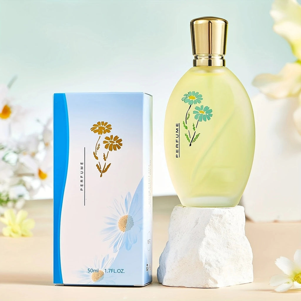50ml Perfume With Long-lasting Fragrance Fresh And Light Rose And Jasmine Scent Holiday And Birthday Gift For Men And Women
