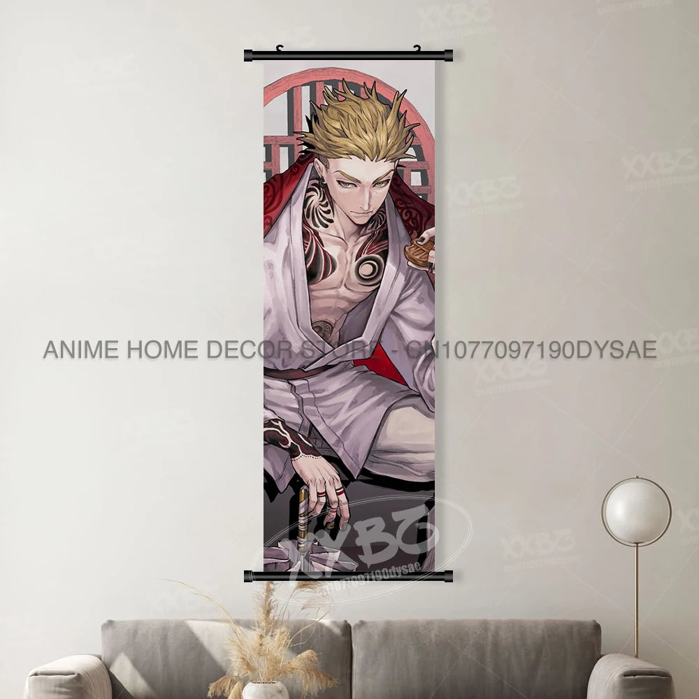 Canvas Home Decoration Poster For Anime Gachiakuta Character Print Scrolls Pictures Wall Art Hanging Painting Bedside Background