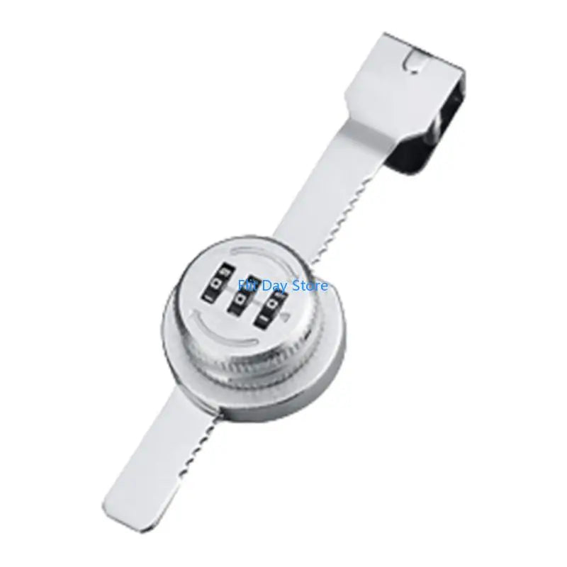 F92C 3Digit Combination Lock Mechanical Password Lock Sliding Glass Door Lock