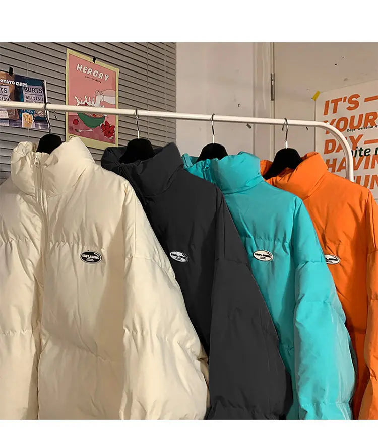Loose Short New Trend Korean Style  Simple Solid Color Keep Warm Casual Women's Winter Jacket  Coat for Women