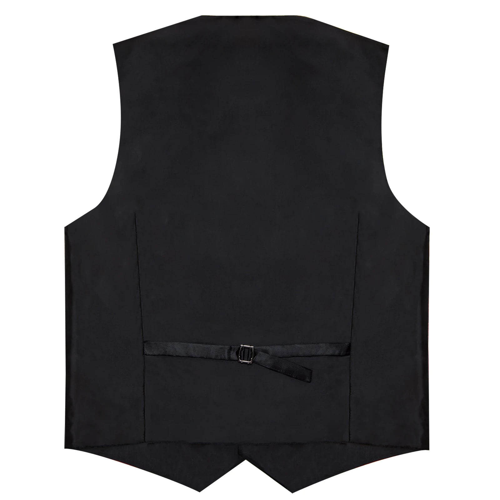 Satin Men's Solid Blue Suit Vest with Tie Handkerchief Cufflinks Business Formal Waistcoat Wedding Prom Men Sleeveless Jacket