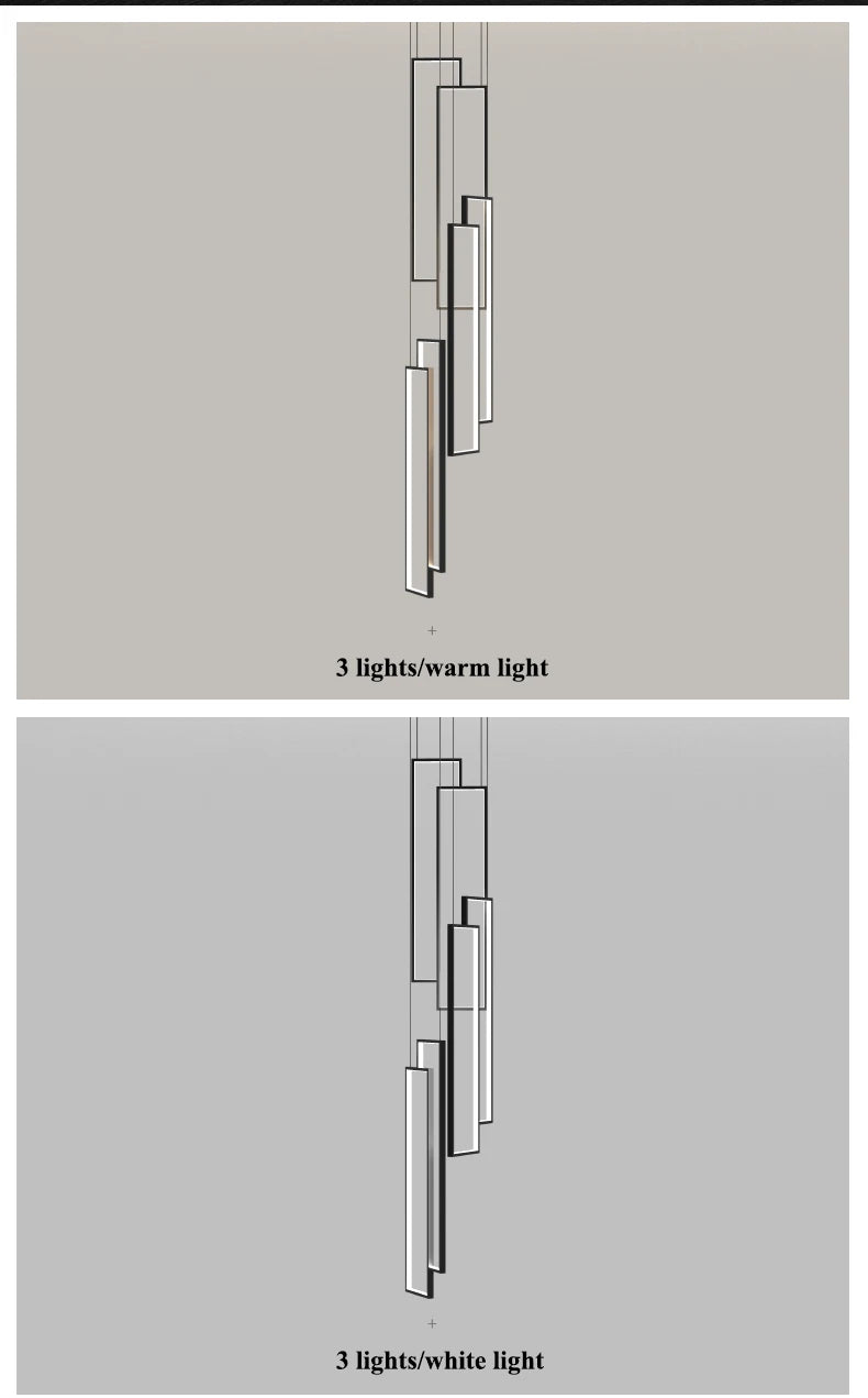 Stairs Lighting Led Ceiling Light Pendant Lamp For Dining Room Living Room Chandelier Modern Pendant Hanging Lamps For Ceiling