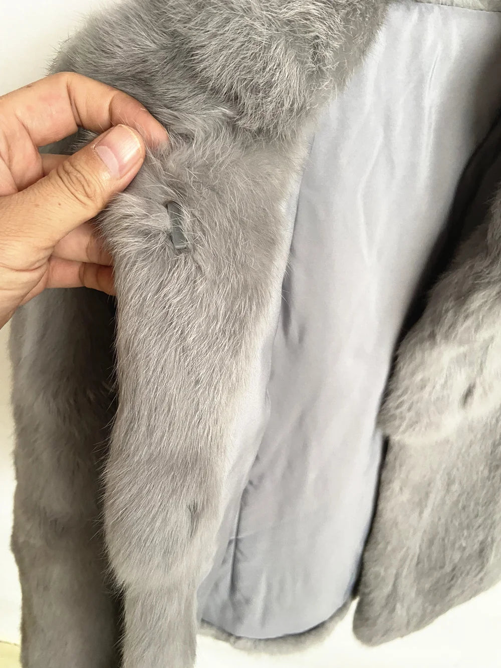 Natural Rabbit Fur Coat Women Winter Jacket Real Leather And Fur Bolero Women's Clothing Female Outerwears With 2025 Black Cold