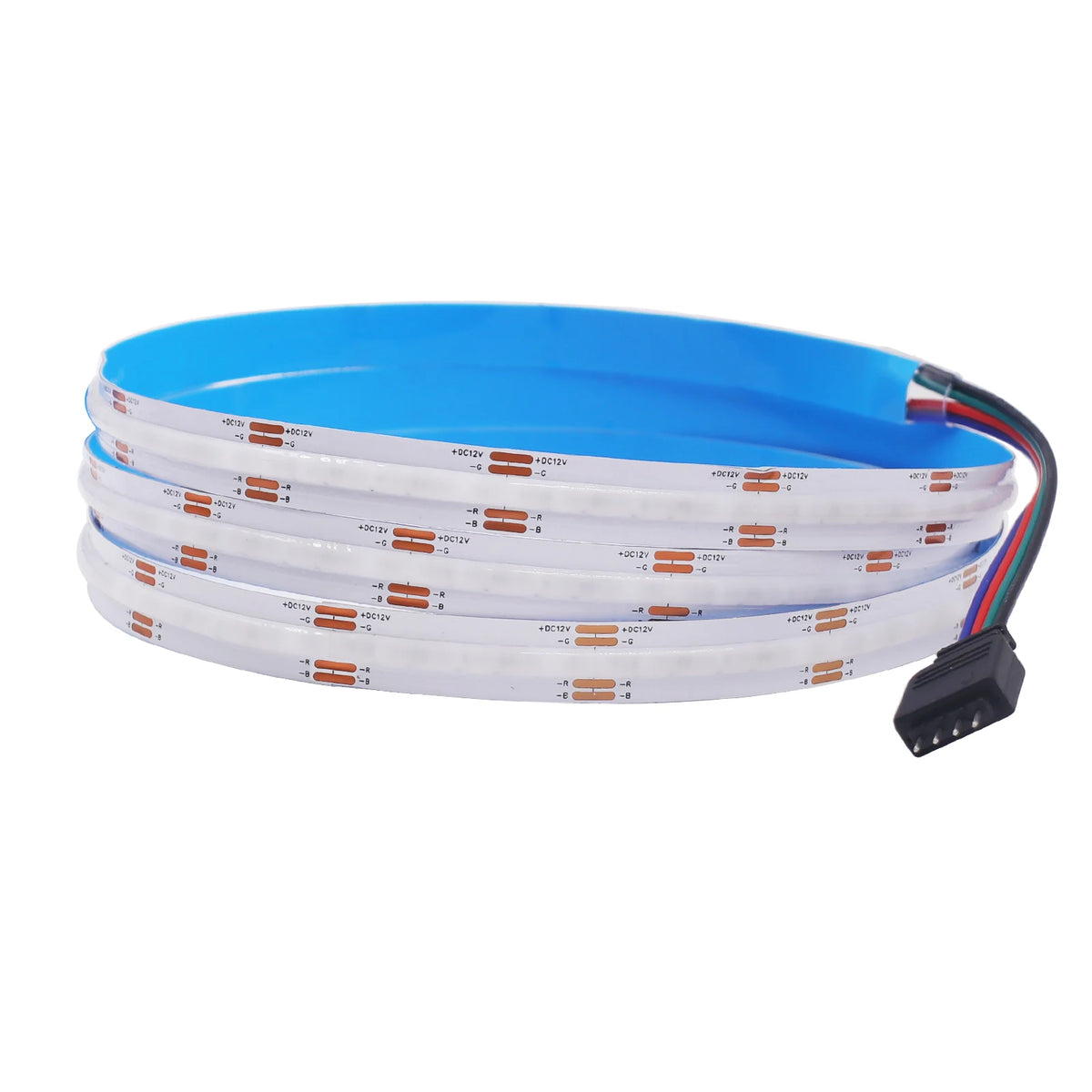 DC 12V 24V RGB COB LED Strip 10mm PCB 576LEDs/m High Density Flexible LED Tape for DIY Living Room Bedroom Decor Lighting