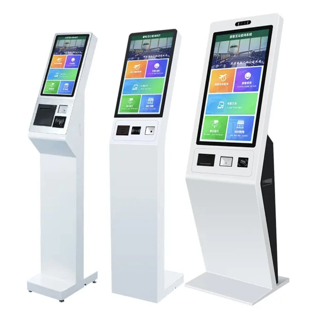 Hot selling：21.5 24 32 Inch Interactive Self-Service Payment Kiosk Automatic Touch Screen Kiosk SDK for Restaurant Self-Ord