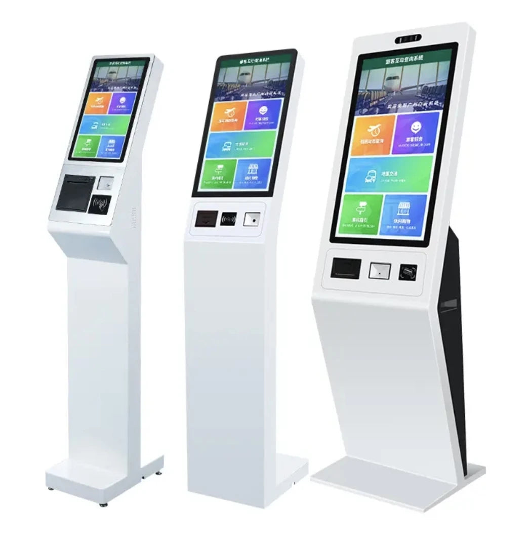 Hot selling：21.5 24 32 Inch Interactive Self-Service Payment Kiosk Automatic Touch Screen Kiosk SDK for Restaurant Self-Ord