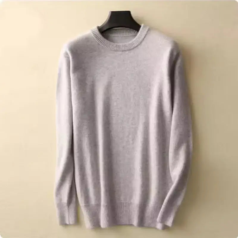Cashmere Cotton Blended Thick Pullover Men Sweater 2025 Autumn Winter Jersey Hombre Jumper Pull Homme Hiver Knitted Sweaters
