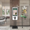 Interactive Self Service Payment Automatic Touch Screen Kiosk Mcdonalds Self Ordering Machine Digital Signage for Restrurant