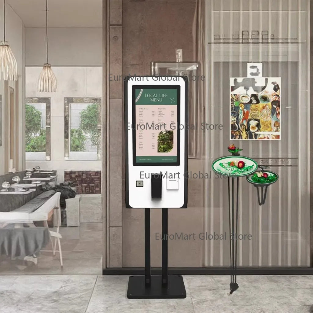 Interactive Self Service Payment Automatic Touch Screen Kiosk Mcdonalds Self Ordering Machine Digital Signage for Restrurant
