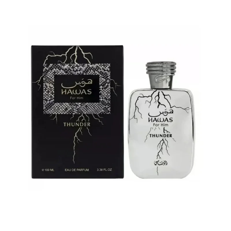 Rasasi Hawas for Him Men's Eau De Parfum – Middle Eastern Fragrance | Hawas Ice | Hawas Elixir Women's Perfume