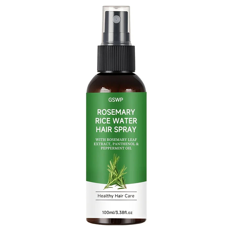 GSWP Rosemary Hair Care Spray, Lightweight and Non-Greasy, It Leaves Hair Soft and Silky, Adds Natural Volume. 100ml/200ml