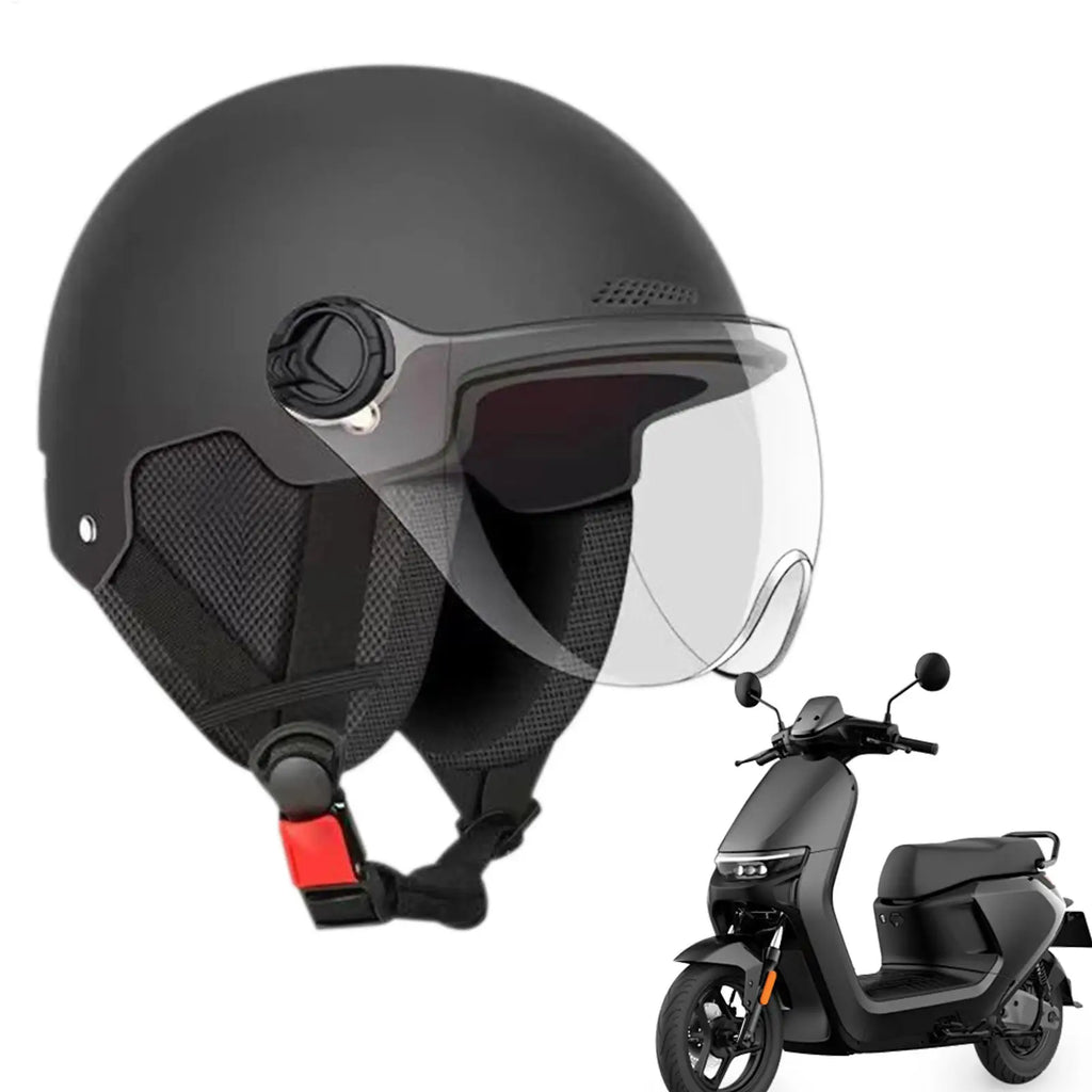 E-Bike Helmet with Ear Protection Anti-UV Breathable Safety Helmet for Electric Scooter Cycling, Adults Kids Women