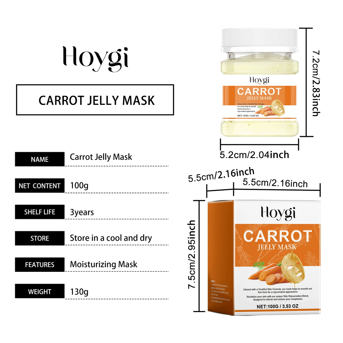 7Designs Viral Hydro Jelly Mask Powder Deep Hydrating Pore Tightening Firming Peel Off Rubber Face Mask DIY K-Beauty Home Spa