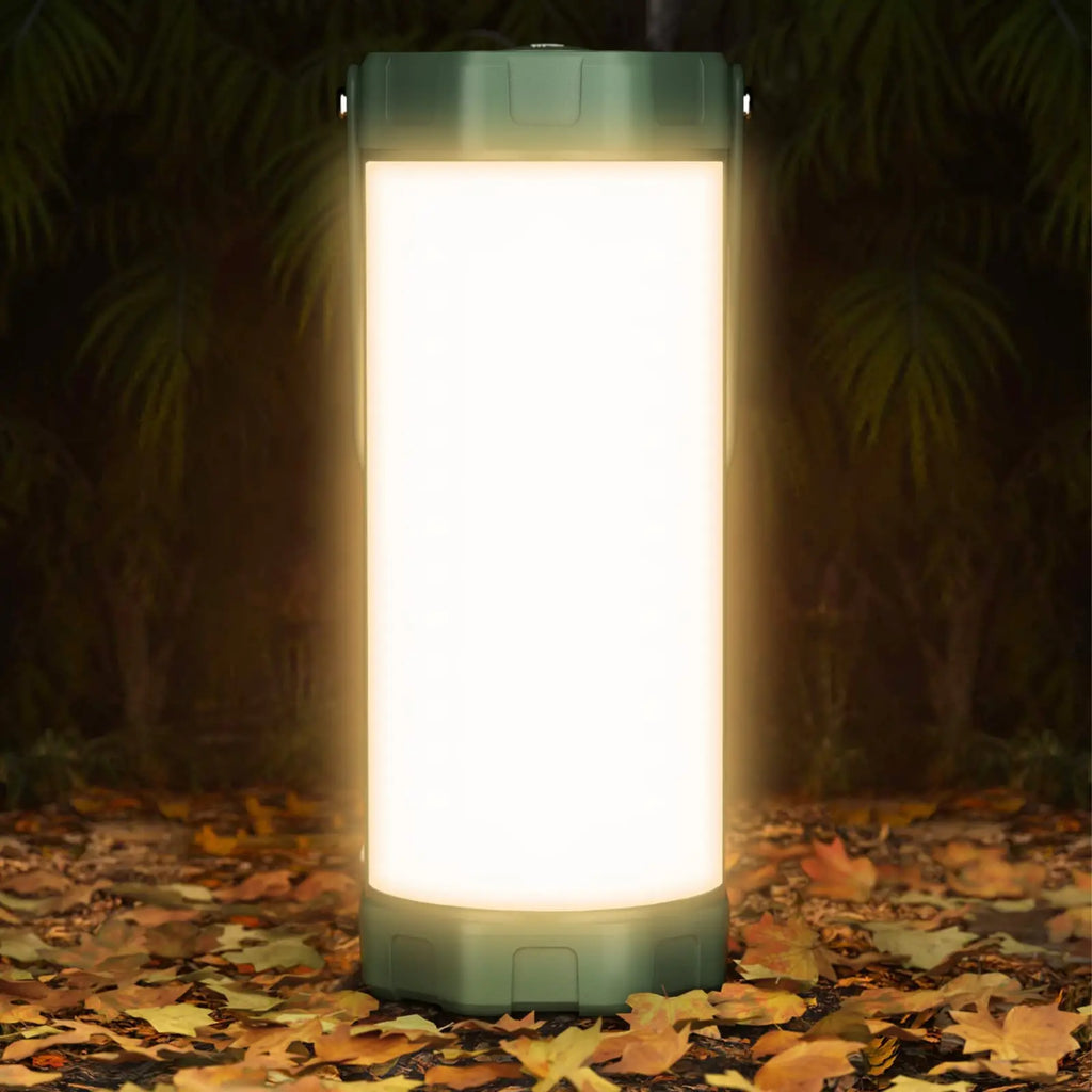 IP68 Waterproof Outdoor Led Camping Lights Lanterns Rechargeable 5000mAh Survival 1200LM Hiking Survival Camping Lights Lanterns