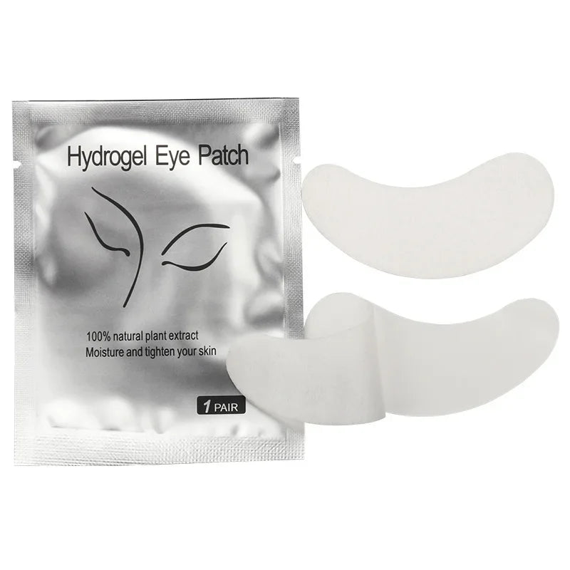 200 Pairs Eyelash Under Eye Patches Eye Pad Isolation Remove Hydrogel Eye Patch Sticker Gasket Eyelash Extension Makeup Tools