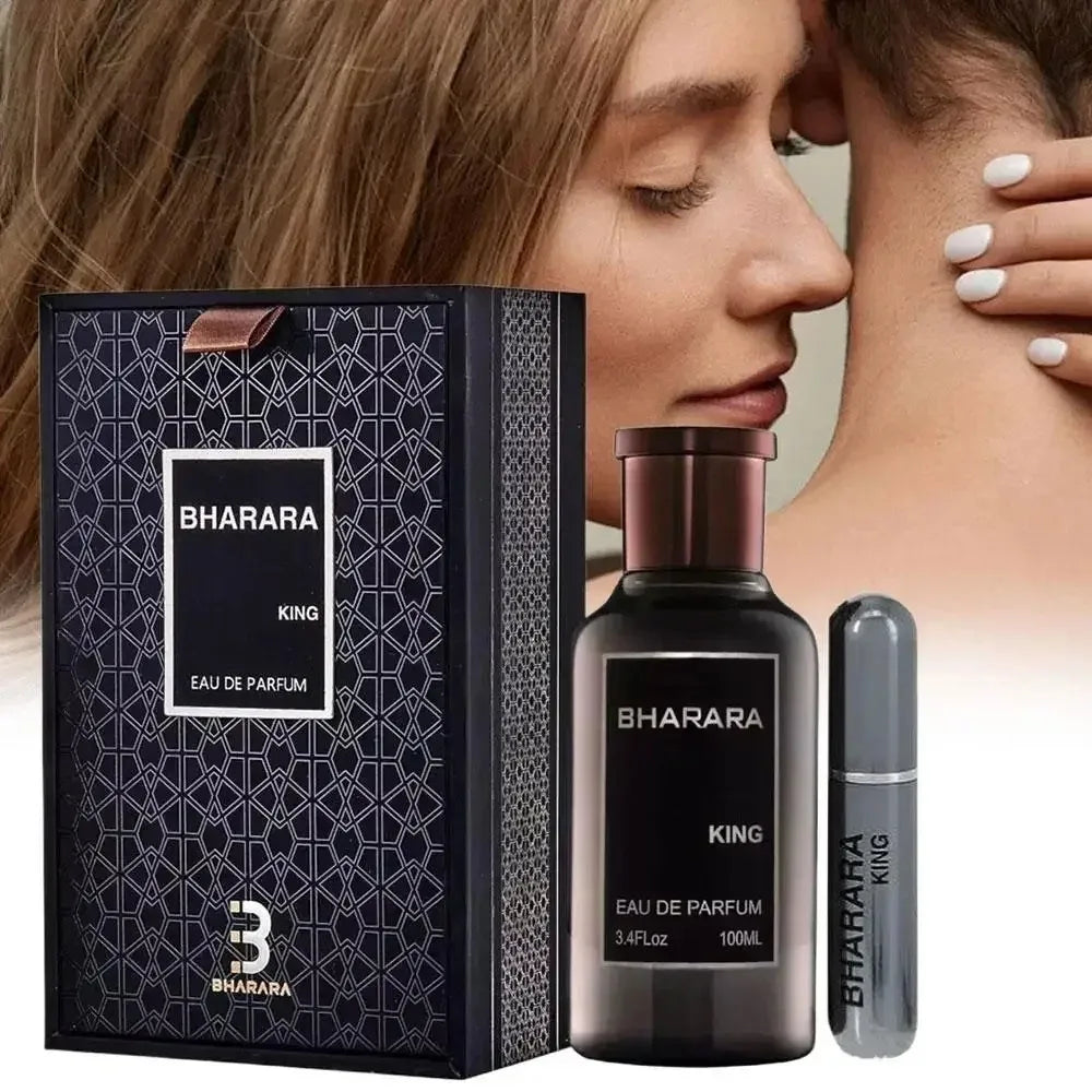 BHARARA Double Bleu King Niche Femme EDP, Luxury Perfume for Men Women, Sophisticated Scent 100ml + 10ml Travel.
