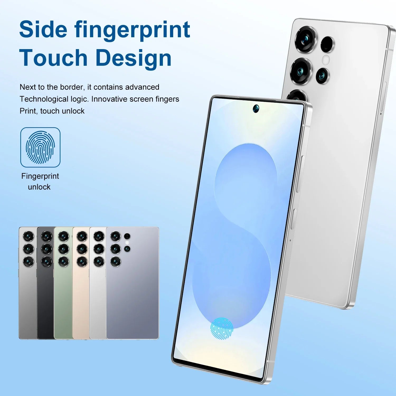 High Quality 2026 New S26 Ultra original intelligent 5G dual card dual standby system global version 8000mAh battery Arrival