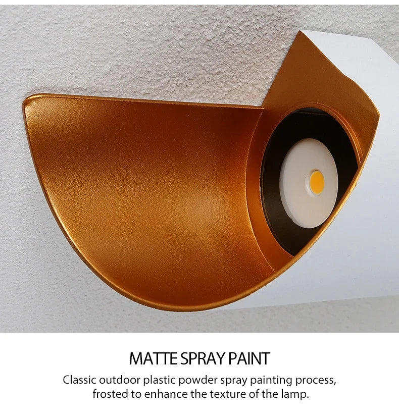 LED Wall Lamp 10W Indoor Wall Lights Waterproof Outdoor Modern Nordic Sconce Lamp Interior Wall Light Home Decor