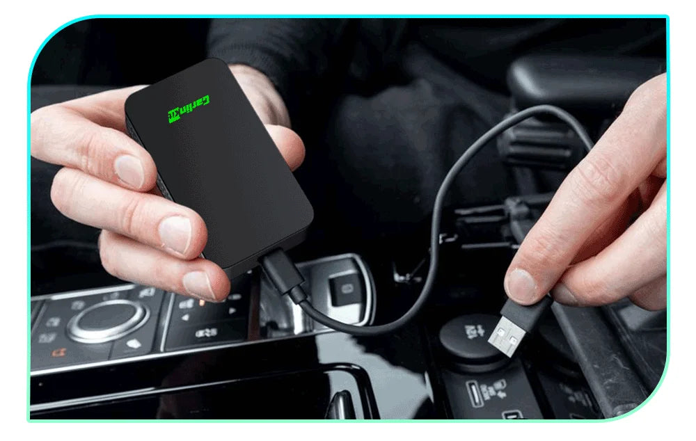 CarlinKit 5.0 CarPlay Android Auto Wireless Adapter Dongle for Maserati Ghibli Levante Quattroporte GT Convertible 2017-2023